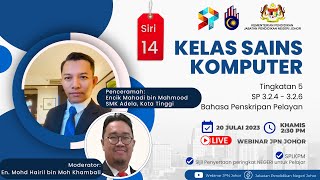 Webinar Sains Komputer  32 Bahasa Penskripan Pelayan Ep14 [upl. by Chaney998]