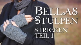 Twilight Bellas Handschuhe stricken Teil 1 [upl. by Gayel494]