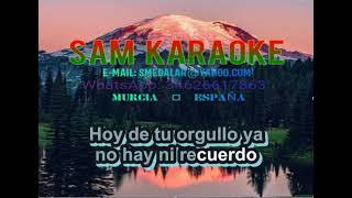 Valemos Lo Mismo GERARDO REYES Karaoke [upl. by Acinemod]