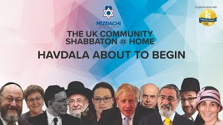 Rabbi Lord Sacks and Havdallah ceremony  UK Shabbaton  Home [upl. by Gottuard]