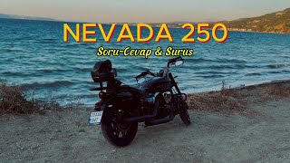 NEVADA 250 SORUCEVAPampSÜRÜŞ insta360 nevada250 motorcycle [upl. by Jonna]