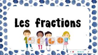 Les fractions au 1er cycle partie 1 [upl. by Raquela]