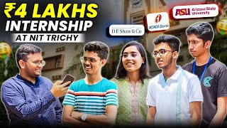 NIT Trichy Placements 2024  How to get a Job in 2024  NIT Trichy Review [upl. by Brynna714]