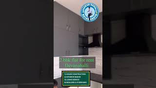 2 BHK flat for rent  devanahalli Bangalore Brigade Orchards [upl. by Nonnaer]