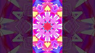 Kaleidoscope Visual Meditation Music Kaleidoscope Mind Movie Visual Relaxation ❊60fps [upl. by Aerdnaek]