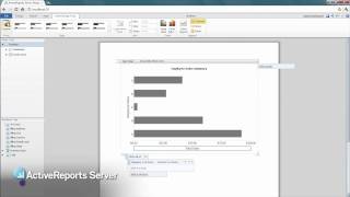 How to Create ChartBased Ad Hoc Reports with ActiveReports Server from GrapeCity [upl. by Nosoj]