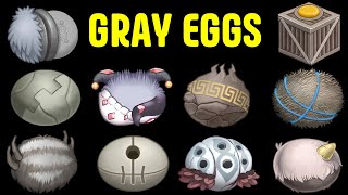 All Gray Eggs  My Singing Monsters [upl. by Velick]