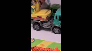 Unboxing Construction Vehicles for Kids Excavator  Toyz Wala shortsfeed [upl. by Voltz]