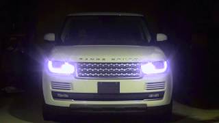 2013 レンジローバー ヴォーグ SMART DRL キット [upl. by Rednazxela]