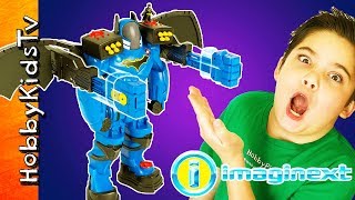 Giant BatBot Extreme with Toy Play by HobbyKidsTV [upl. by Annawal]