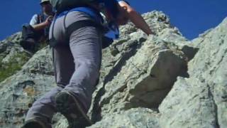 Scrambling along the Cavall Bernat ridge Mallorca [upl. by Ellan702]