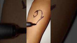 Eagle  बाज  tattoo youtubeshorts artistictattoo tattooideas tattoart sketch art love [upl. by Nerrag]