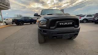 2023 Ram 1500 Warlock Crew Cab  Black  Stock T9573 [upl. by Brawley182]