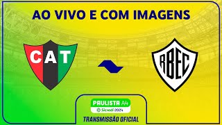 JOGO COMPLETO TAQUARITINGA X RIO BRANCO  QUARTAS DE FINAL  PAULISTA A4 SICREDI 2024 [upl. by Ettenoitna599]