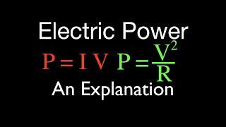 Electric Power 1 of 3 and Watts An Explanation [upl. by Lorelle287]