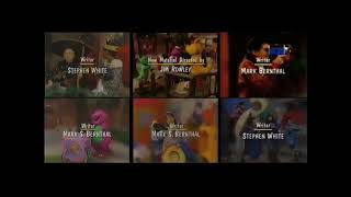 Barney Remix Credits With Audio Low Tone Barney Songs Mashup 2 [upl. by Awra]