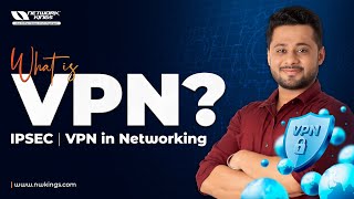 What is VPN  IPSEC  VPN in Networking [upl. by Ylecic]