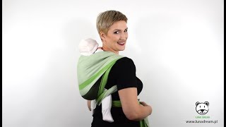 Wiązanie chusty  plecak babywearing tutorials rucksack carry [upl. by Cresida]