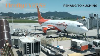 Firefly Airlines FY2752 Penang to Kuching Flight Experience [upl. by Wiese916]