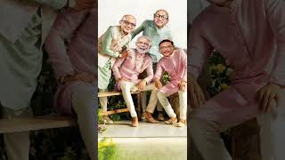 বরের সাজে সাজাও সুন্দর করি 🤪 Modi Hasina Shorts Song [upl. by Nonnahsal]