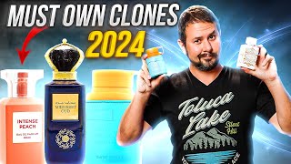 12 MUST OWN Clone Fragrances YOU NEED For 2024  Best Fragrance Clones [upl. by Black]