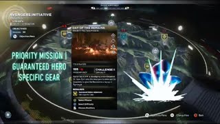 Marvels Avengers Priority Mission 101  Day of the Remains  HERO SPECIFIC GEAR [upl. by Yelsa]