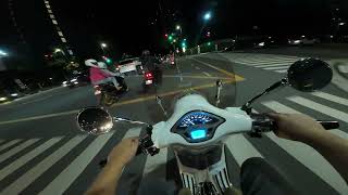 VESPA PRIMAVERA S 150  ROLLING OUT OF BGC [upl. by Heffron]