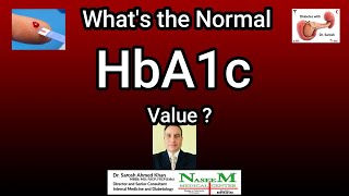 Whats the Normal HbA1c  HbA1c कितना होना चाहिए [upl. by Ennoirb644]