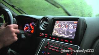 640 bhp Nissan GTR HKS  Onboard accelerations and revs [upl. by Kask]