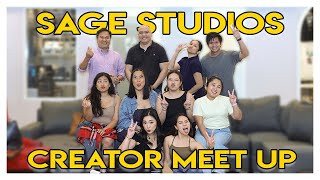 Sage Studios Creator Meet Up Collaborate with us [upl. by Llemrej]