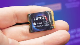 The Smallest Gen4 SSD Faster DDR5 Portable Storage  Lexar at CES 2024 [upl. by Suckram]