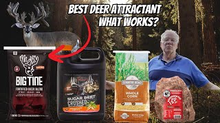 BEST DEER ATTRACTANT TEST WHAT WORKS Side by Side Test [upl. by Teemus]