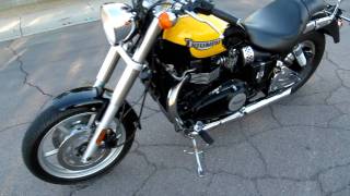 2003 Triumph Speedmaster  Upgrades 1Owner Mint AZ Bike Low Miles For Sale [upl. by Eeloj]