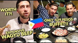 WAGYU Unlimited Grill Buffet in the PHILIPPINES SULIT BA 🇵🇭 [upl. by Hsilgne596]