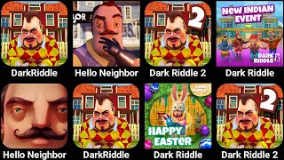 Hello Neighbor 3  Dark Riddle 3  Dark Riddle Classic  Hello Neighbor 2  Dark RiddleDark Riddle2 [upl. by Loleta423]