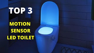 TOP 3 Best Toilet Night Light with Motion Sensor 2021  Birthday Gift Idea for Relative [upl. by Canale]