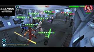 Lord Vader Heros Fall Galactic Legend Event Tiers 16 COMPLETED  GUIDE  Galaxy of Heroes [upl. by Buchanan929]