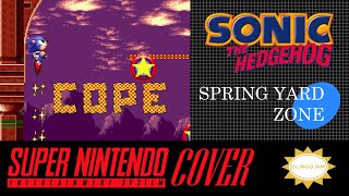 Spring Yard Zone  Sonic the Hedgehog SNES  SPC700 Cover [upl. by Airehc]