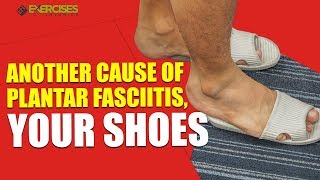 Another Cause of Plantar Fasciitis Your Shoes [upl. by Liuqa]