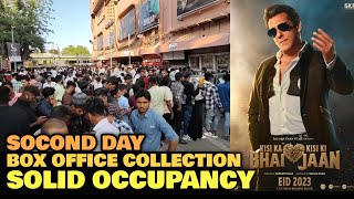 Kisi Ka Bhai Kisi Ki Jaan Day 2 OCCUPANCY amp Box Office Collection  Eid Day  Salman Khan [upl. by Jaan642]