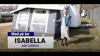 Alt Om Camping på tur med Isabella AIR Cirrus North luftfortelt Dansk [upl. by Nitsuga457]