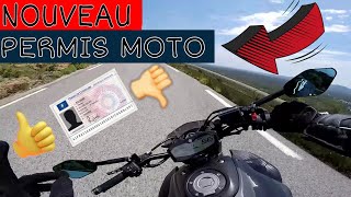 NOUVEAU PERMIS MOTO 2020  Plus facile ou plus dur   MOTOVLOG  3 [upl. by Perl730]