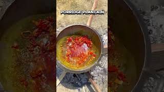 HOW TO COOK PORRIDGE PLANTAIN food nigerianfoodblogger cooking nigerianfoodie mukbang foodie [upl. by Denni278]