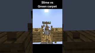 Which Minecraft block is heavier Green Edition minecraft minecraftshorts gaming [upl. by Lassiter994]