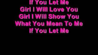 Let Me Love You Lyrics [upl. by Wylde]