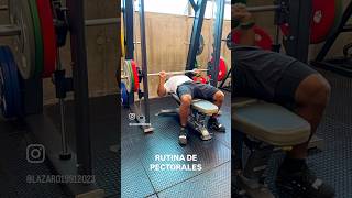 Rutina para pectorales tutorialesgym exercise motivation motivation tips sports motivation [upl. by Nageam720]