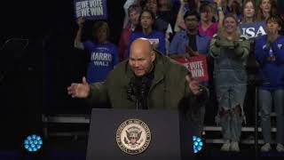 At Kamala Harris rally Fat Joe decries Latino support for Donald Trump amid Puerto Rico comments [upl. by Anahsak]