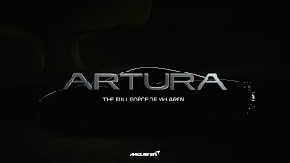 McLaren Artura revealed  launch of all new hybrid supercar [upl. by Darra]