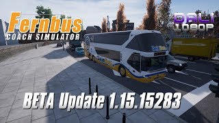 Fernbus Simulator BETA Update 11515283  Logitech G29  EDTracker Pro Wireless [upl. by Haronid]