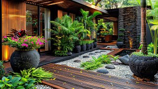 Small Courtyard Landscapes Garden Oasis Ideas for Your Home [upl. by Halivah858]